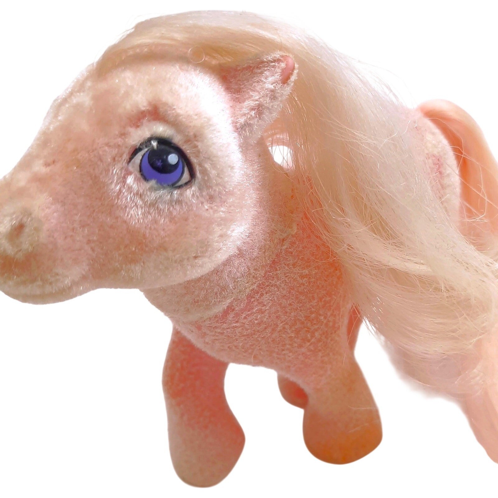 My Little Pony G1 So Soft Lickety Split Rosa Floccato TLC Vintage Hasbro MLP SS