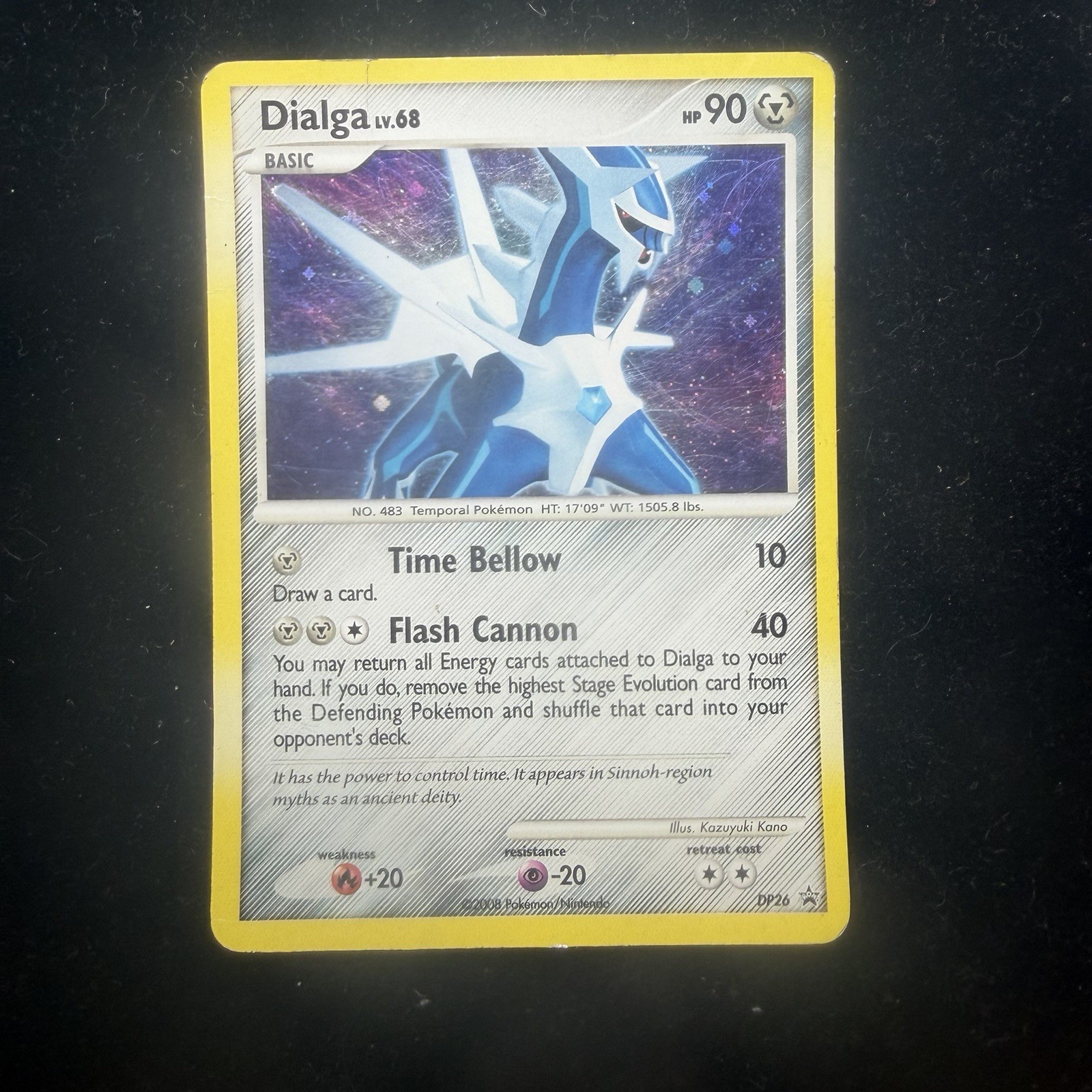 Dialga DP26 Diamante e Perla Holo