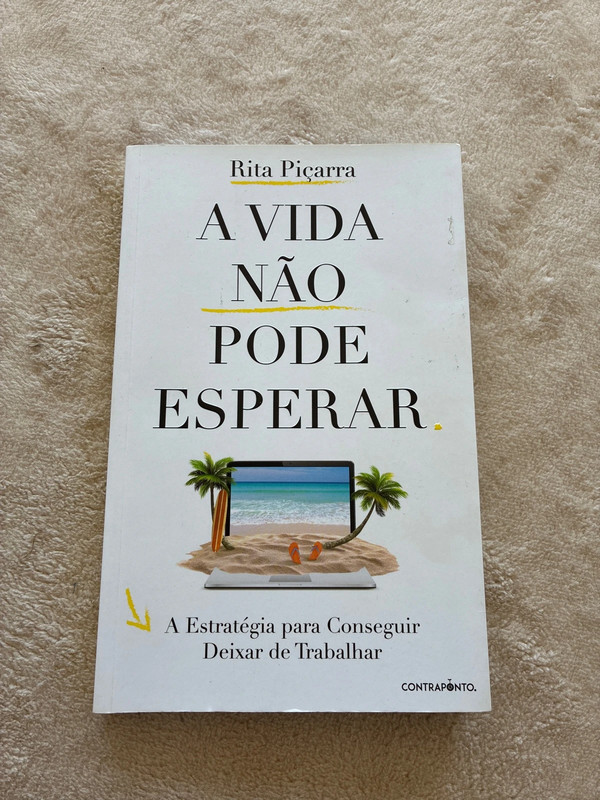 Livro A vida não pode esperar Rita Piçarra