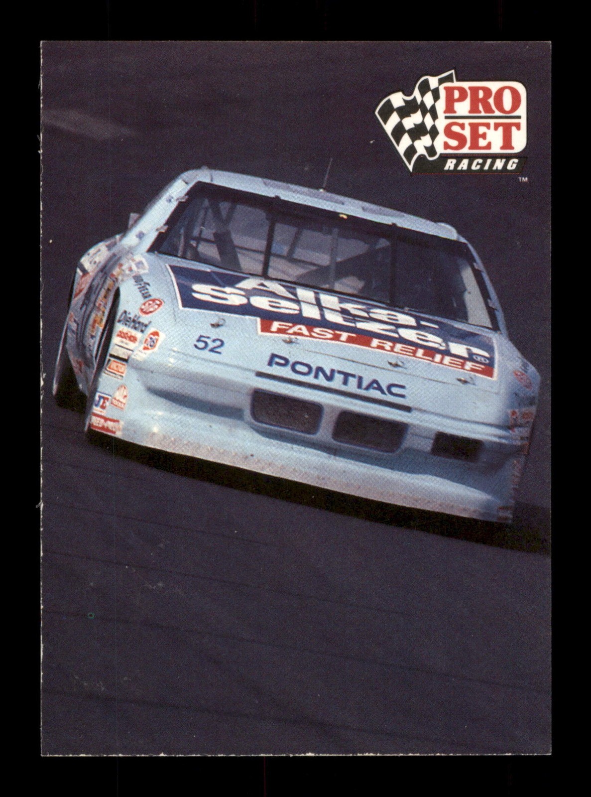 52 Alka-Seltzer 70 Car Winston Cup 1991 Pro Set Nascar Trading Card TC CC