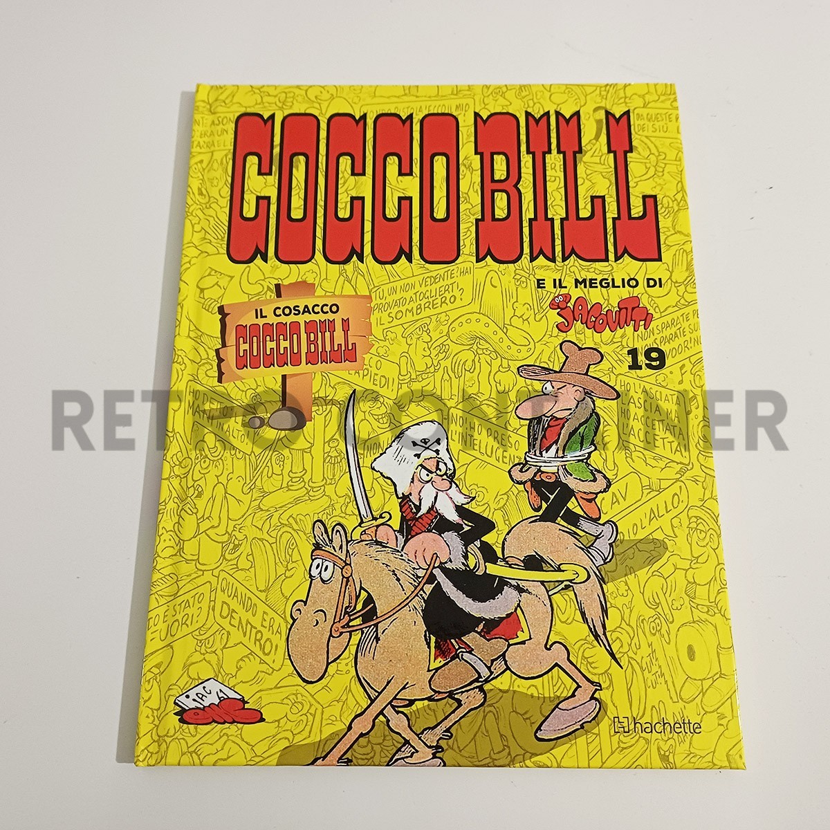 Cartonato Hachette COCCO BILL E IL MEGLIO DI JACOVITTI - 19 Il Cosacco