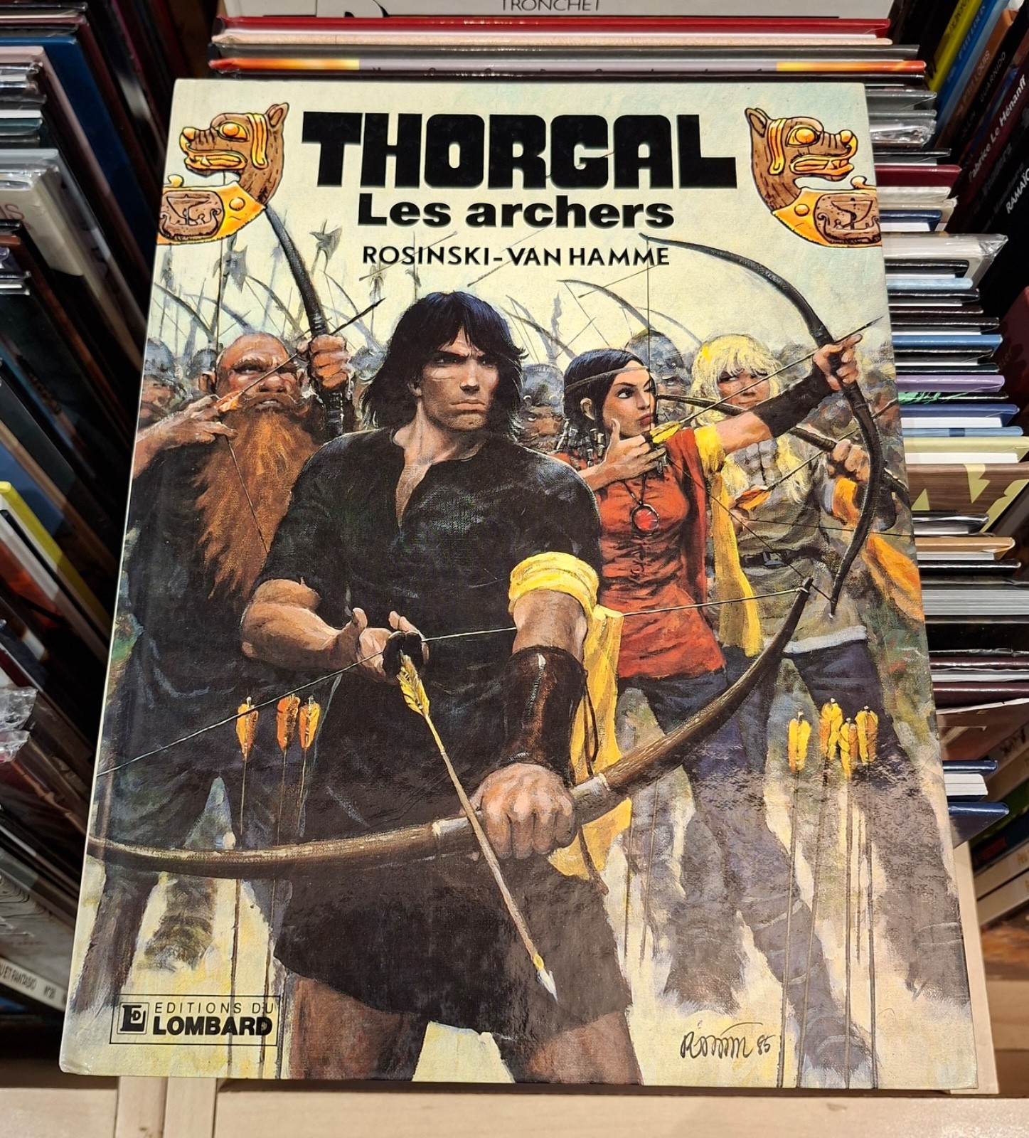 THORGAL : Les Archers _ Rosinski - Van Hamme _ Lombard  / E.O. 1985 TBE !