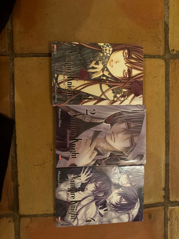 Vampire Knight tome 1 - 2 - 4
