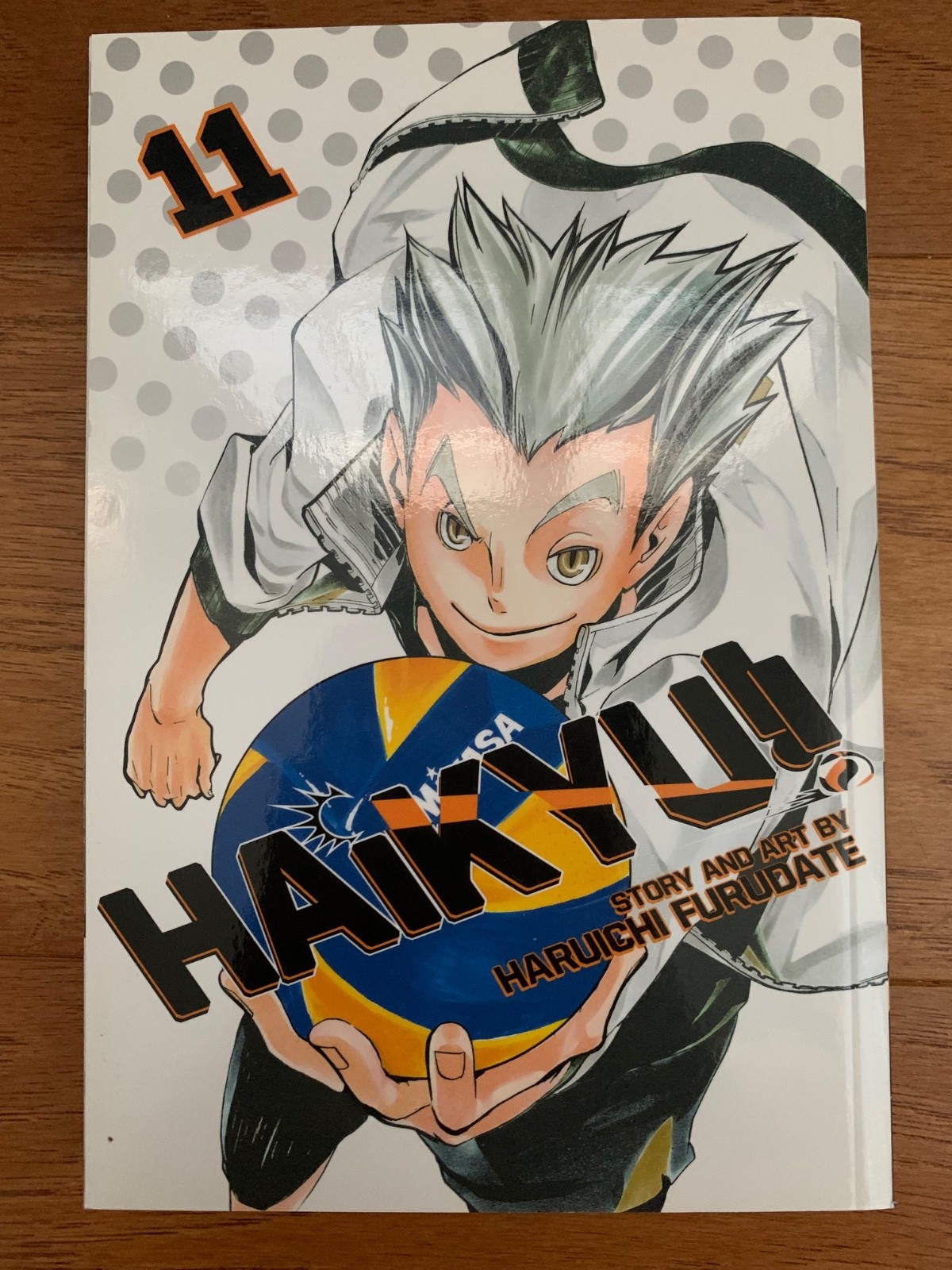 Haikyu!! Manga vol. 11 inglesi (copertina tascabile, usati, usati delicatamente)