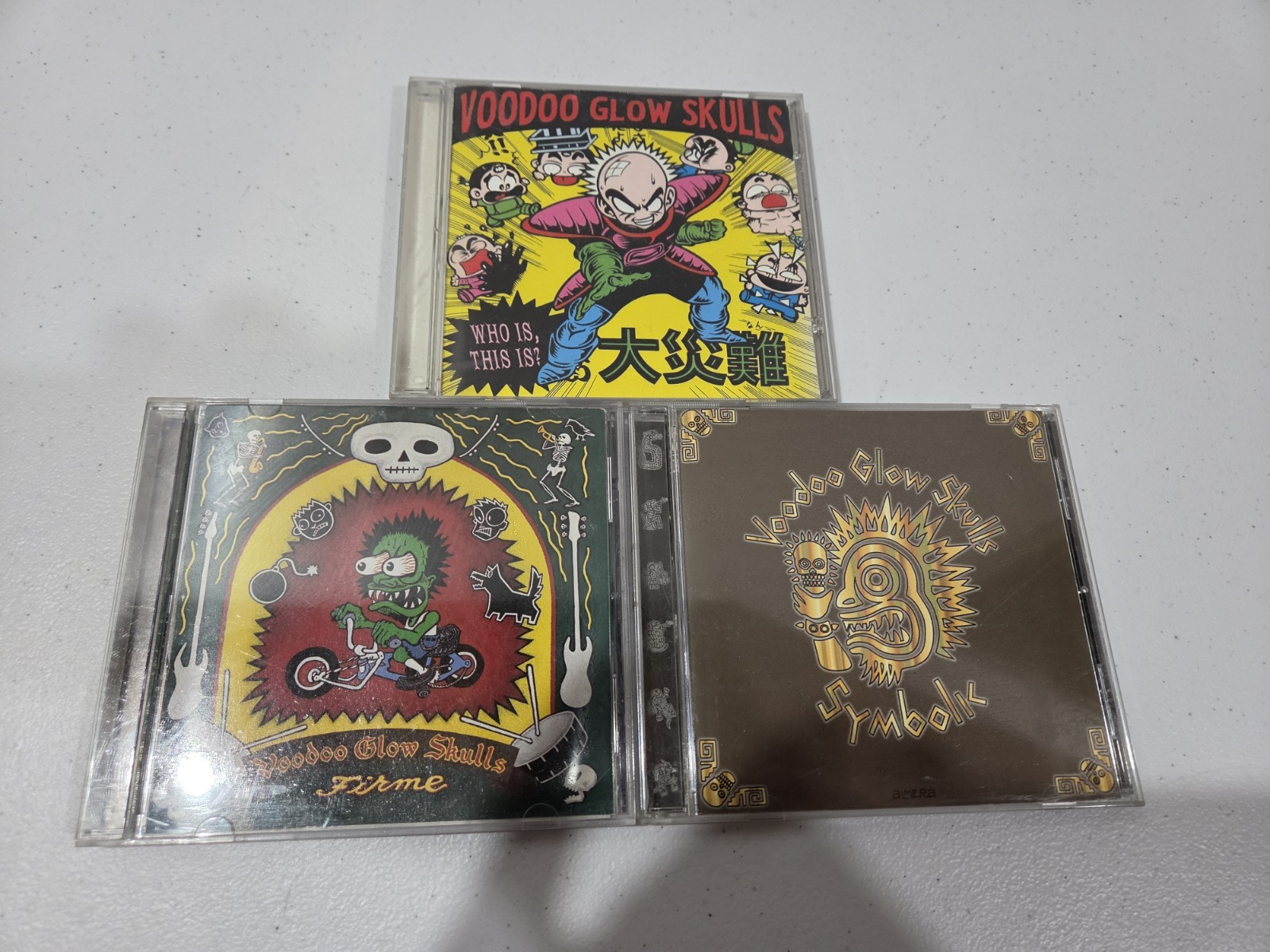 Voodoo Glow Skulls 3 CD Lot - Firme, Who Is, This Is? Symbolic Ska, Punk Tested!