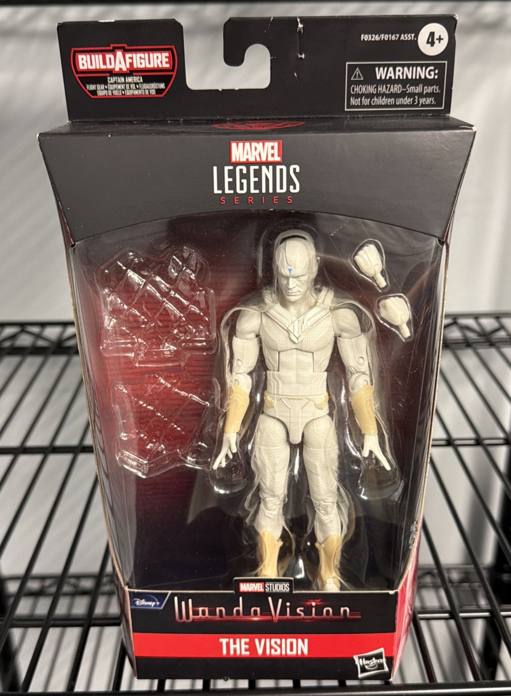 Hasbro Marvel Legends La Visione, Cappellino Disney Wanda Vision America BAF