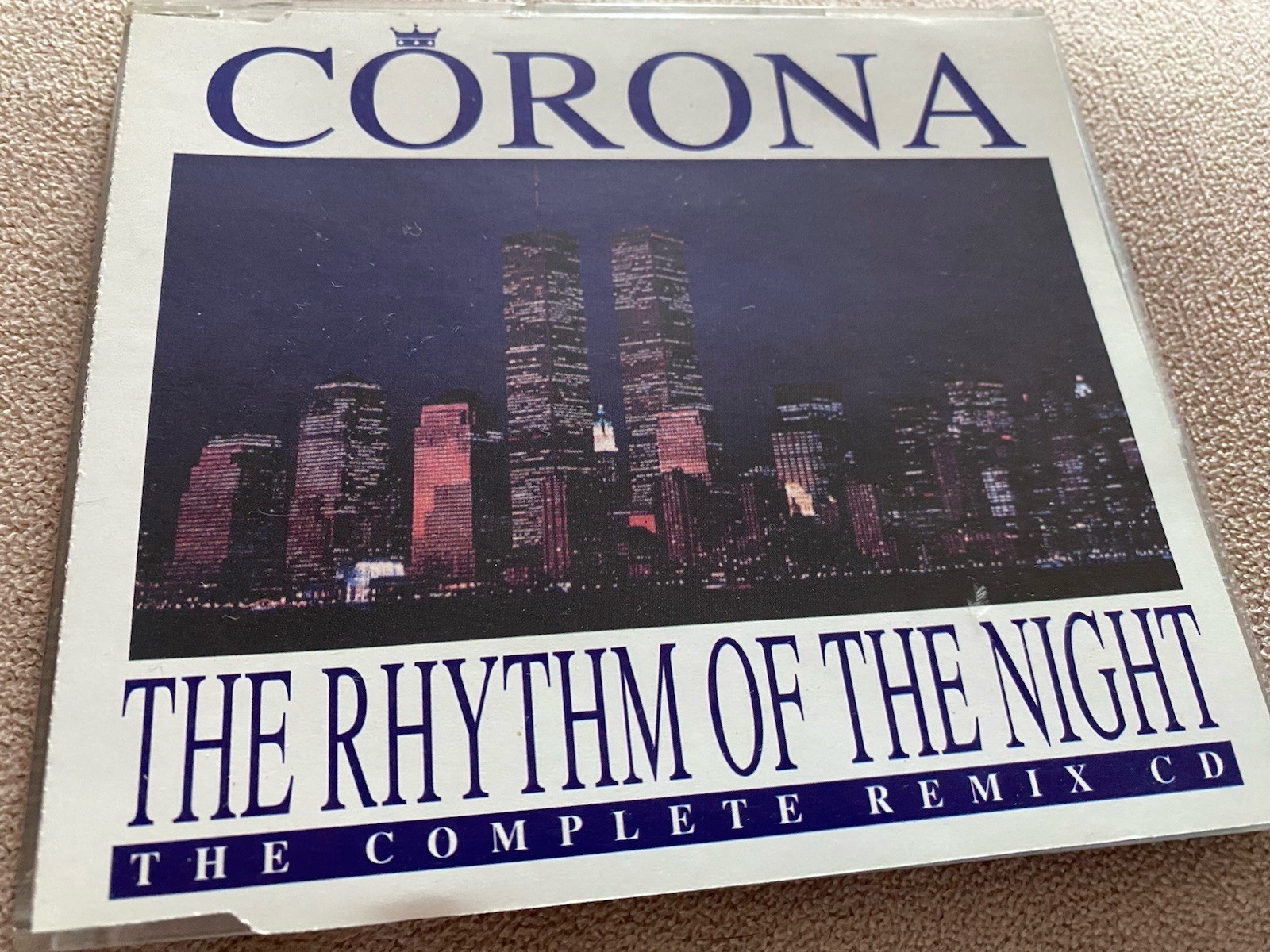 CORONA - THE RHYTHM OF THE NIGHT - CLASSIC DANCE CD SINGLE