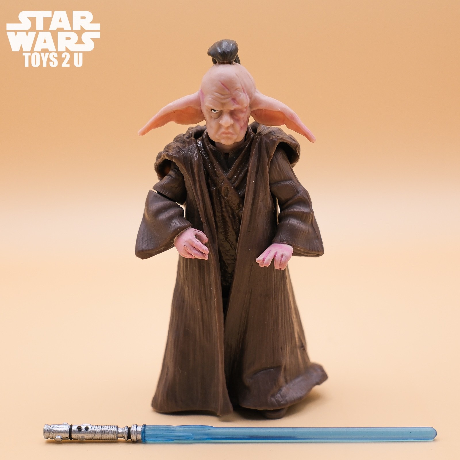 FIGURINA STAR WARS EVEN PIELL JEDI MASTER 3,75" 2008 COLLEZIONE LEGACY
