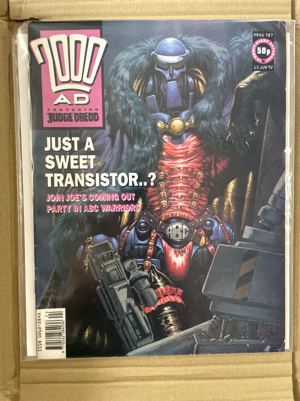 2000 AD Comic - PROG 787 - Date 13/06/1992