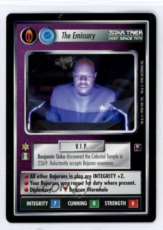 1998 Star Trek CCG: Deep Space 9 The Emissary