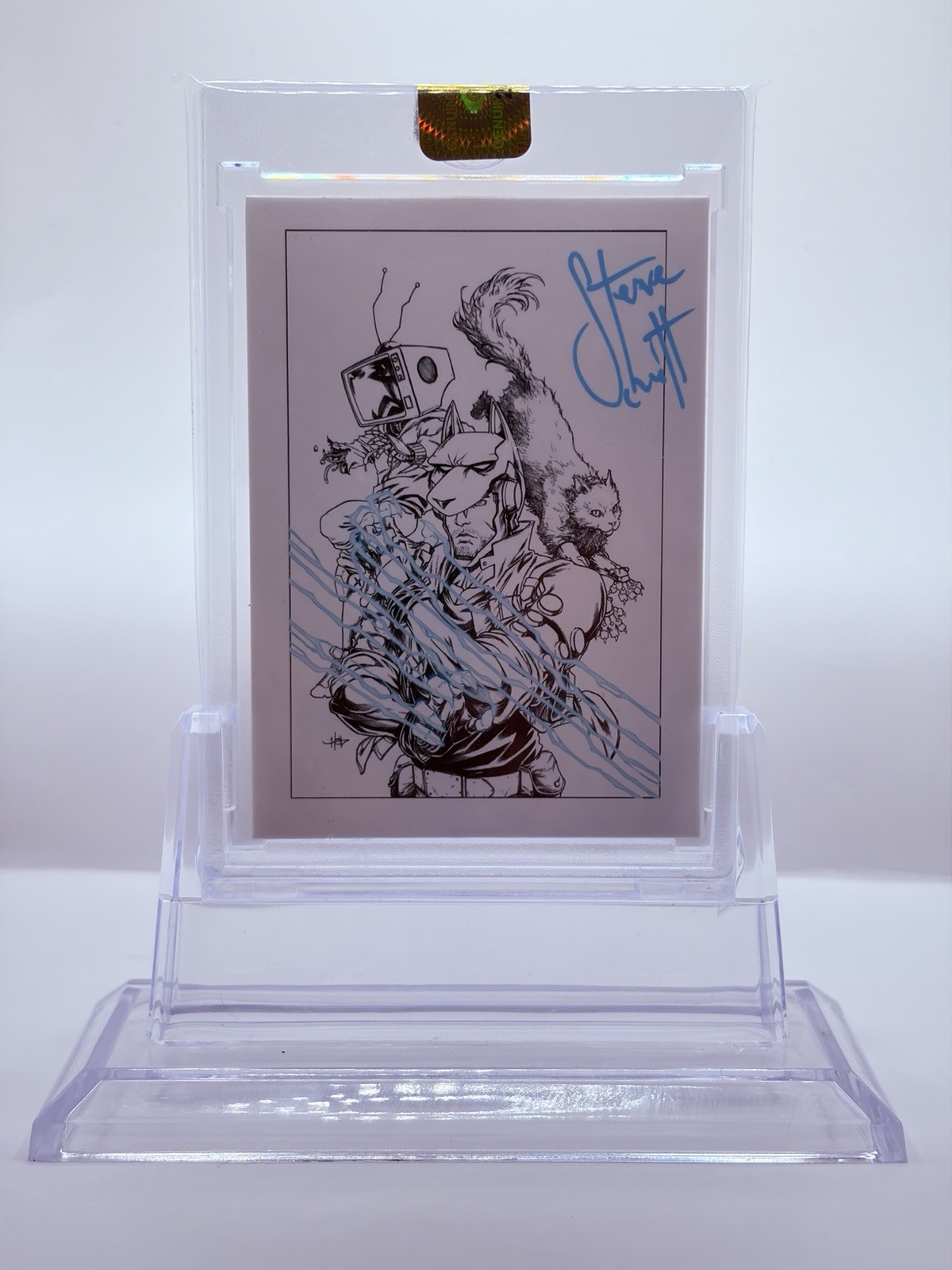 Carta Ninja Funk The Covers 2022 firmata da Steve Schuitt cosa non esclusiva auto