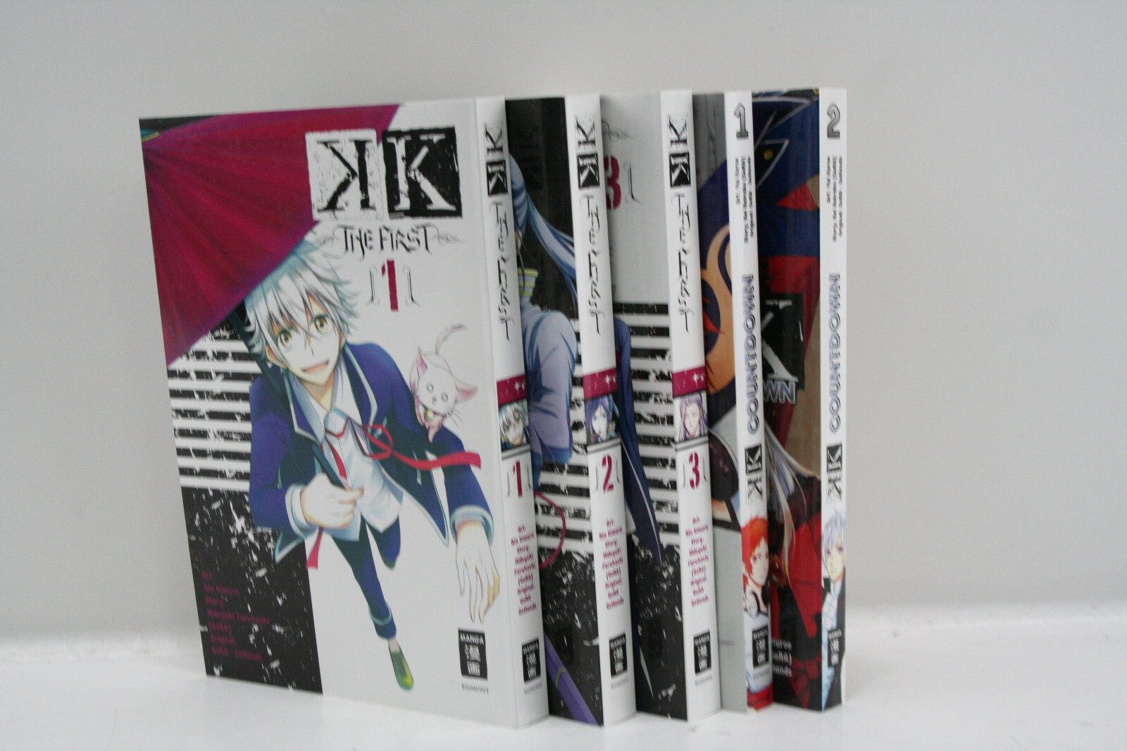 GoHands, K - The First #1-3, K - Countdown #1-2 in set completo, come nuovo