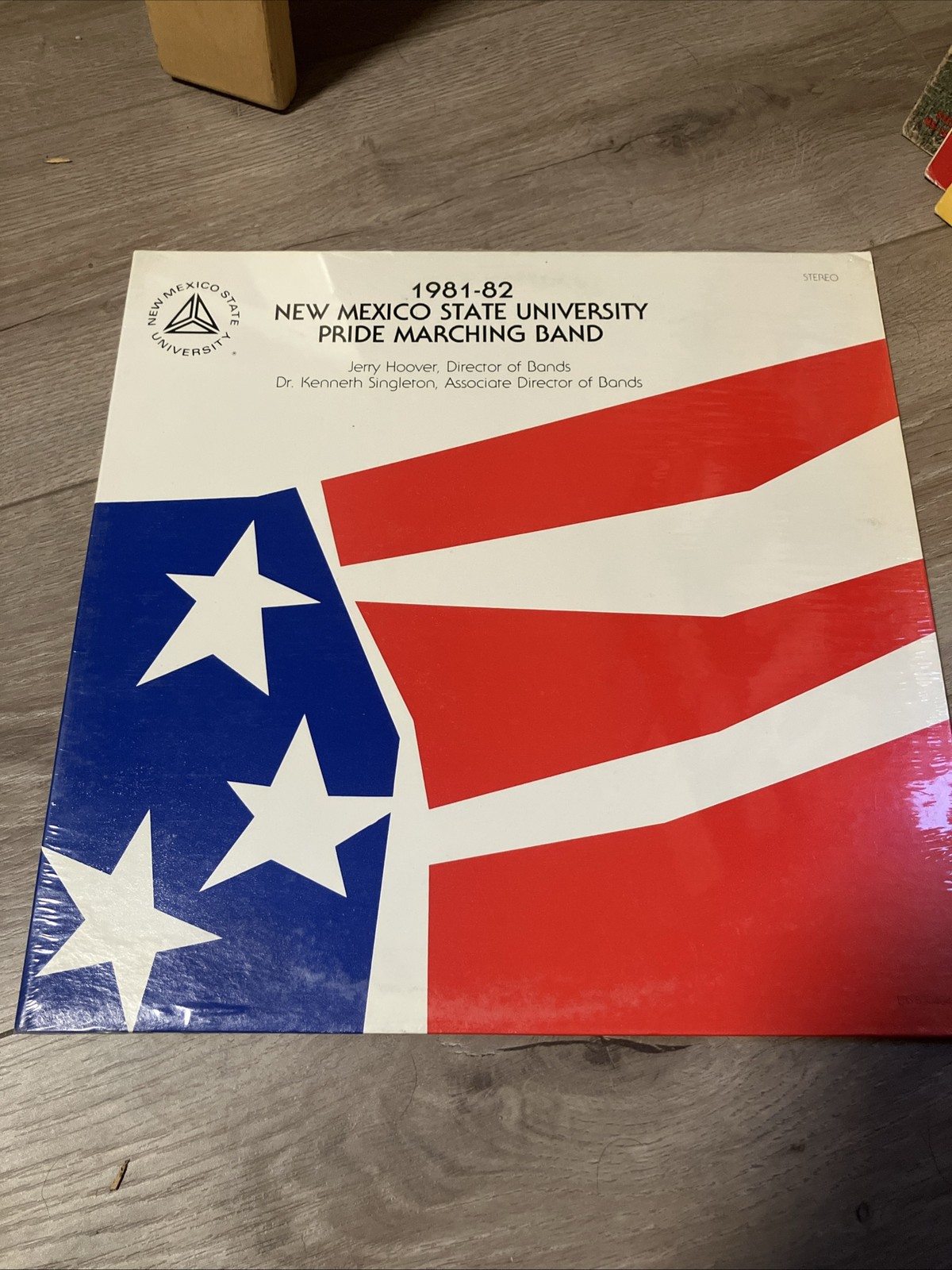 1981-1982 New Mexico State University Pride Marching Band Sealed Stage Band Rare