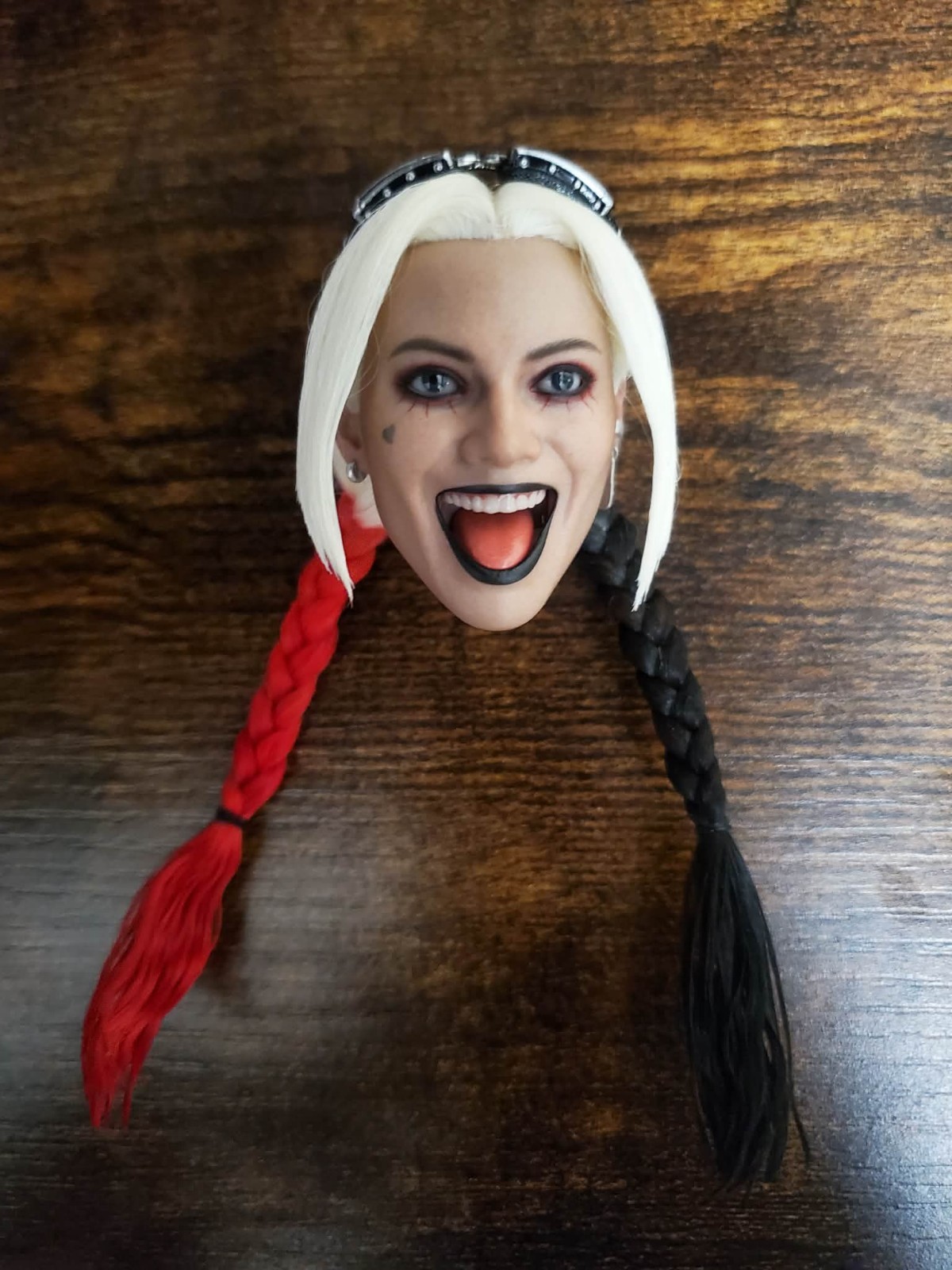 MMS773AE Scala 1/6 Suicide Squad Harley Quinn Edizione Artigianale Testa Scultura