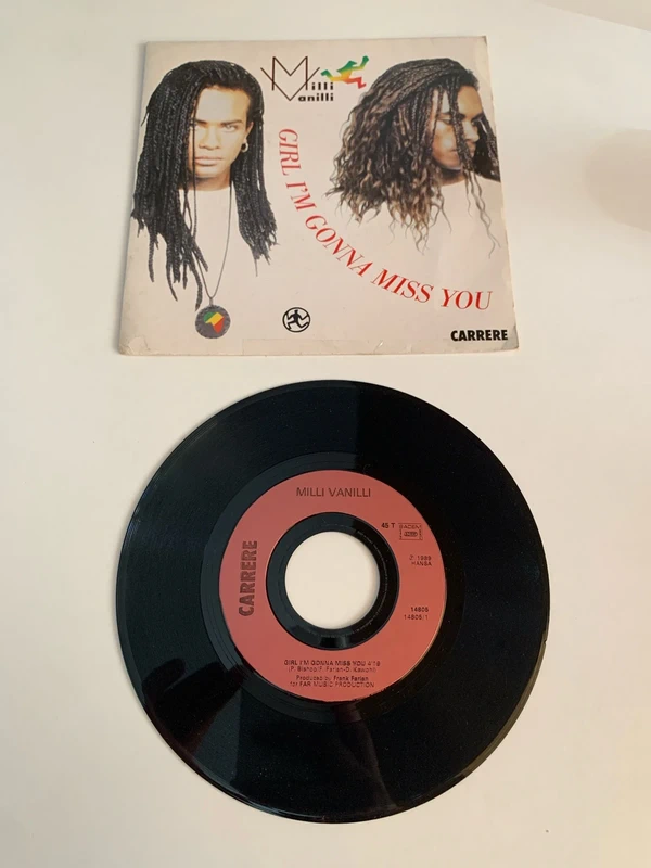 Milli Vanilli - Girl i‘m gonna miss you 1989 7“ Vinyl