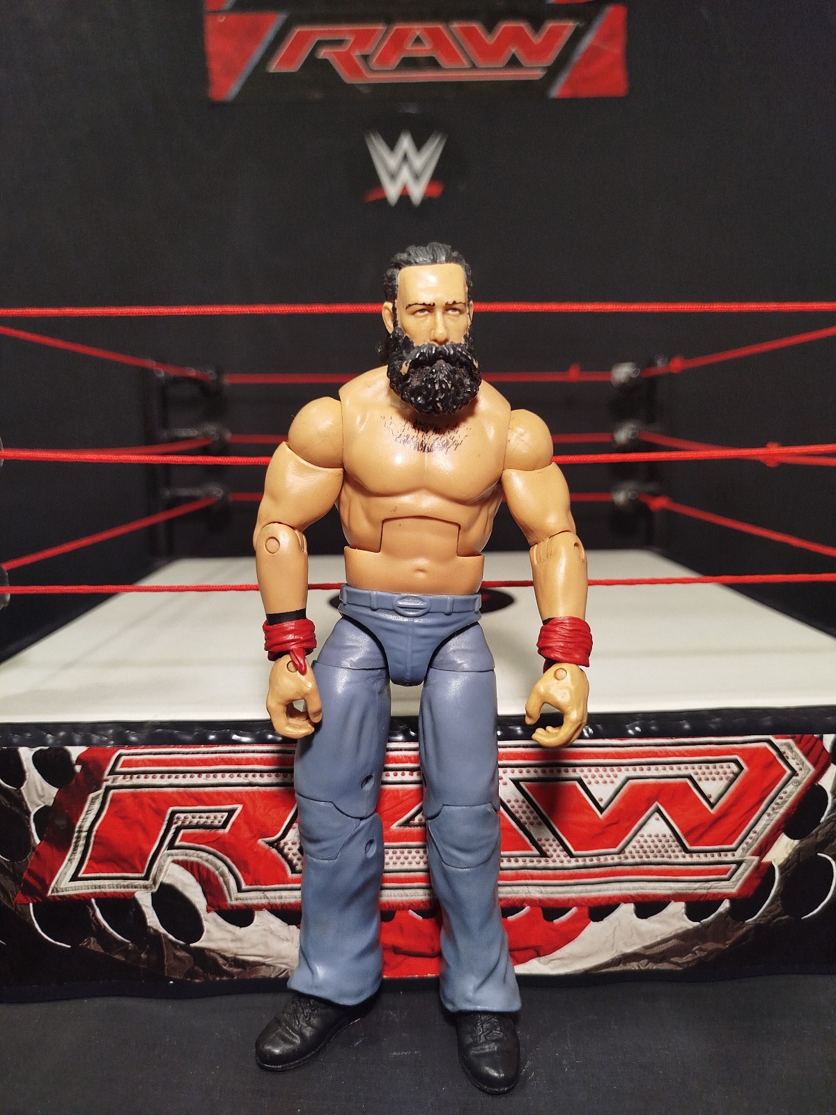 Brodie Lee Luke Hardper the family mattel wrestling action figure wwe aew