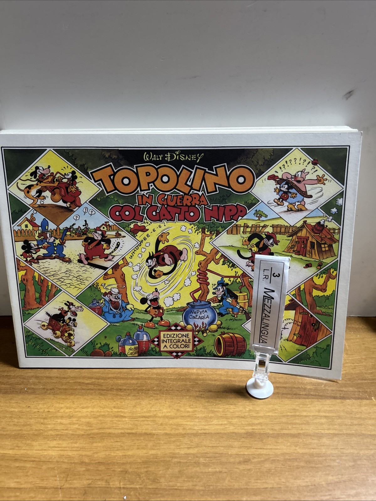 Lotto 9 Numeri Topolino Edizione Integrale Colori Walt Disney Anastatica
