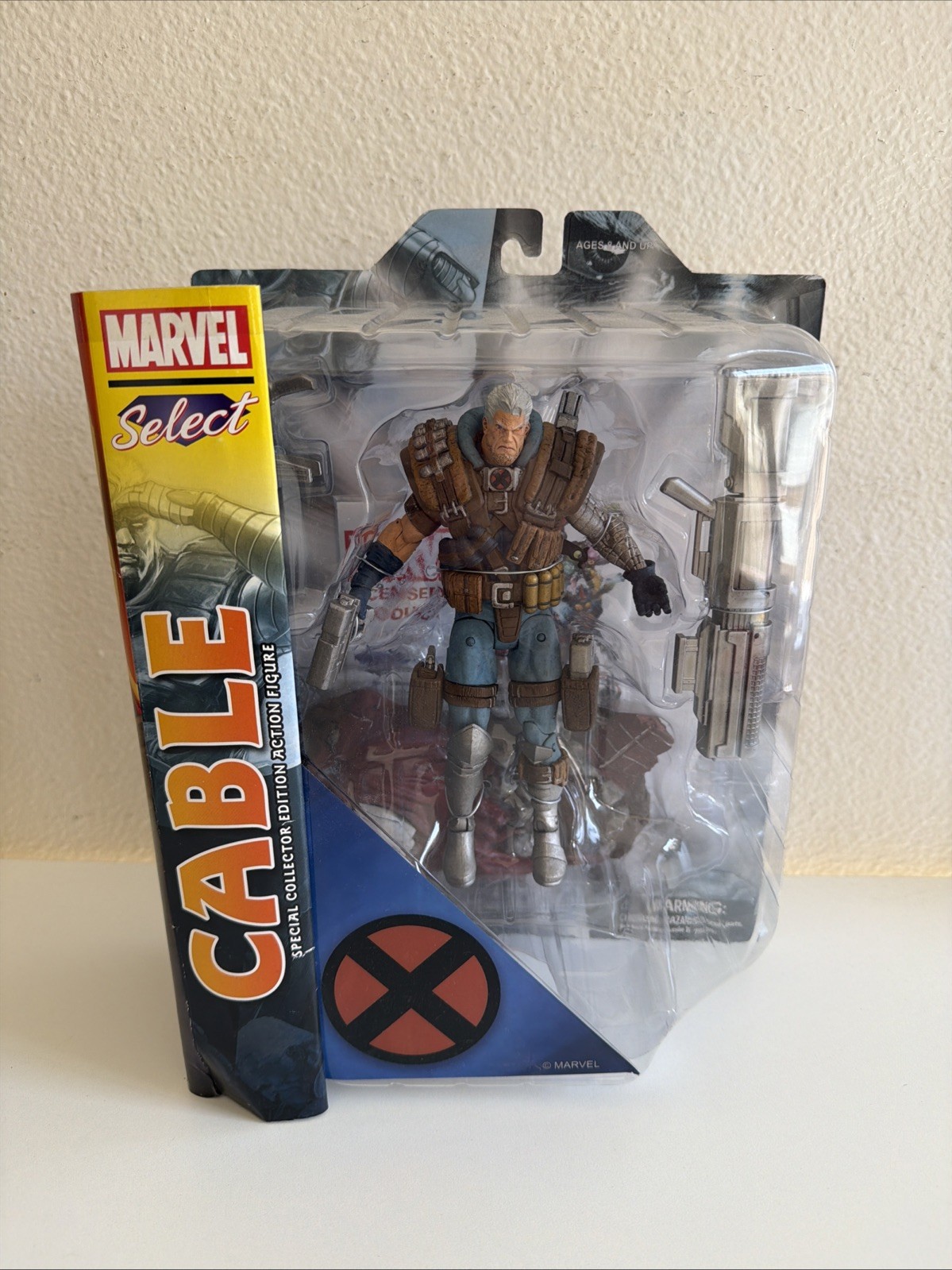 Marvel Select CABLE 8" Special Collector Edition Action Figure Diamond Toys 2014