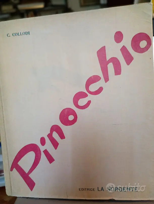 PINOCCHIO Editrice la Sorgente (Scapinelli)