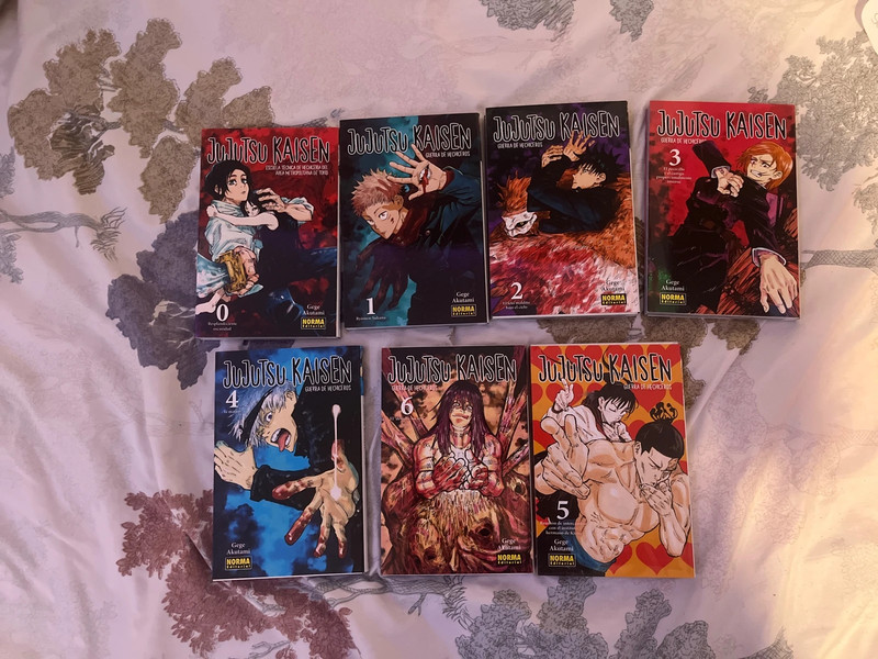 jujutsu kaisen 7 tomos (0-6) en español
