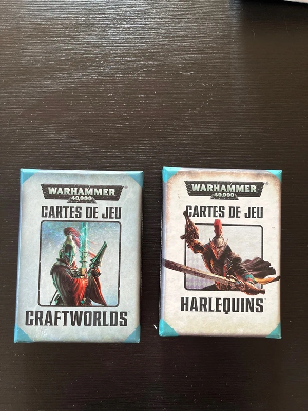 Warhammer - carte de jeu eldar Arlequin