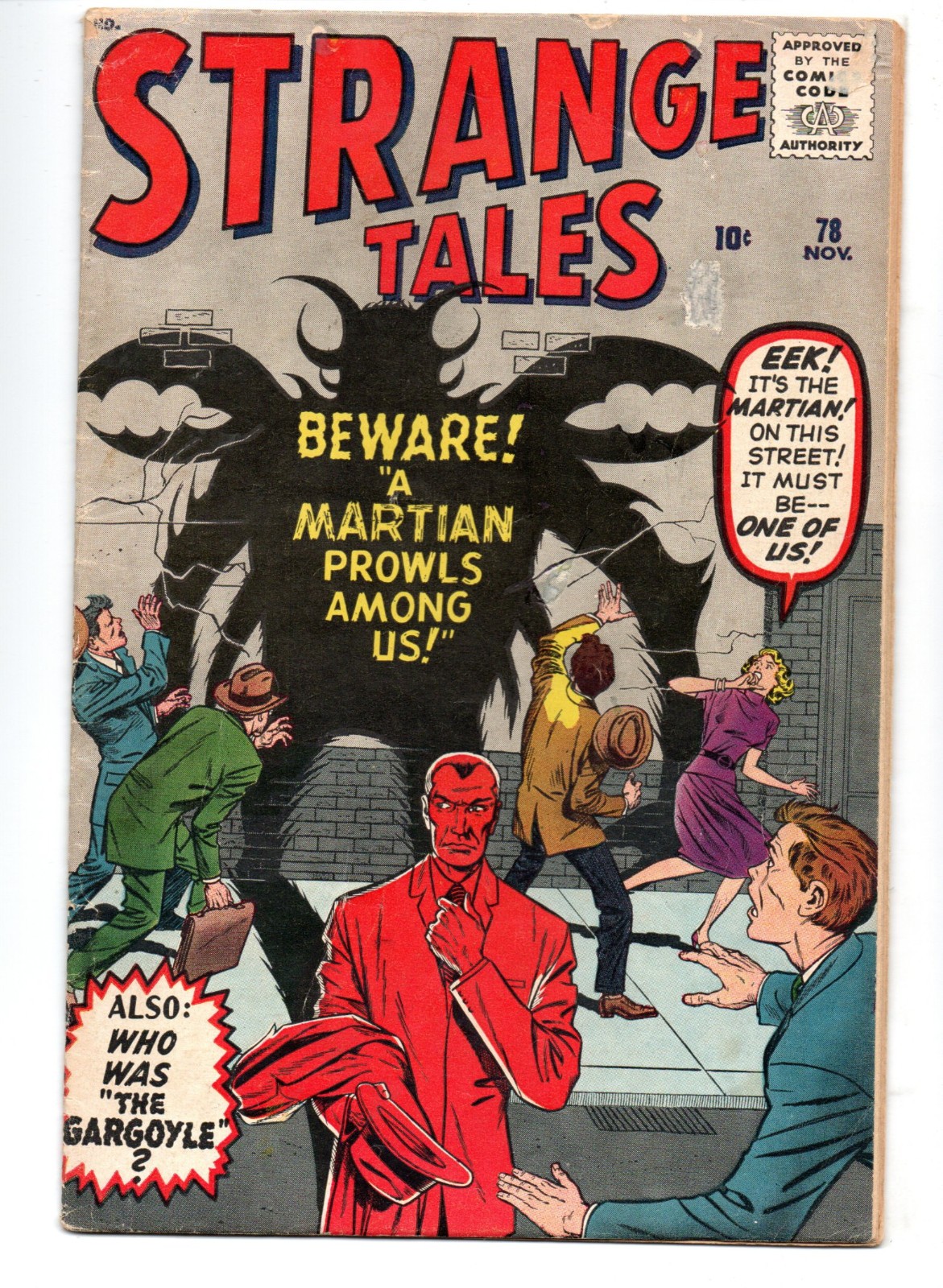 STRANGE TALES #78 (1960) - GRADE 4.5 - MARVEL ANT-MAN PROTOTYPE JACK KIRBY