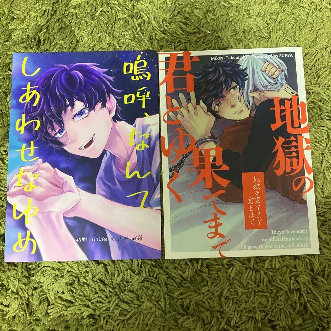 Set 2 libri My Take Tokyo Revengers Doujinshi