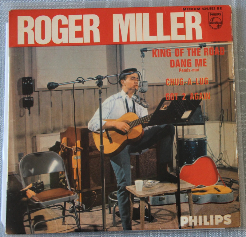 EP Roger Miller : King of the road +3 1965 VG+/VG Pressage France