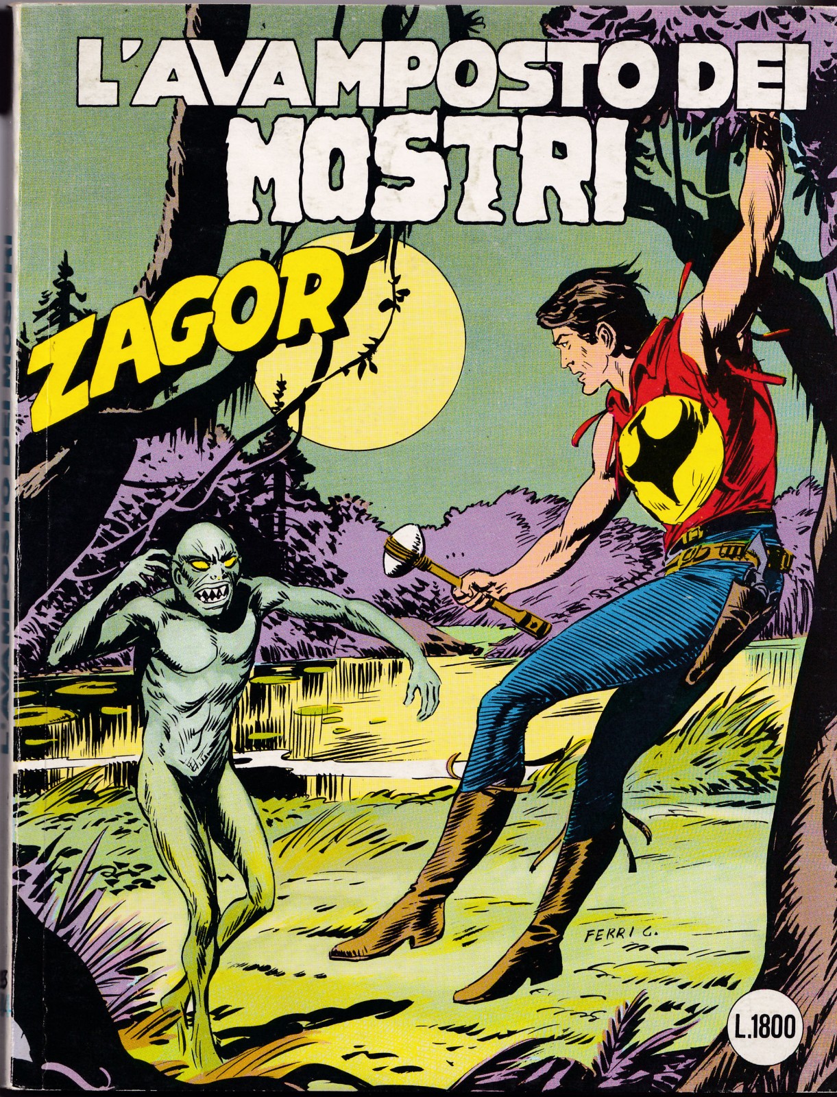 Zagor n. 344 - L'avamposto dei mostri - Bonelli