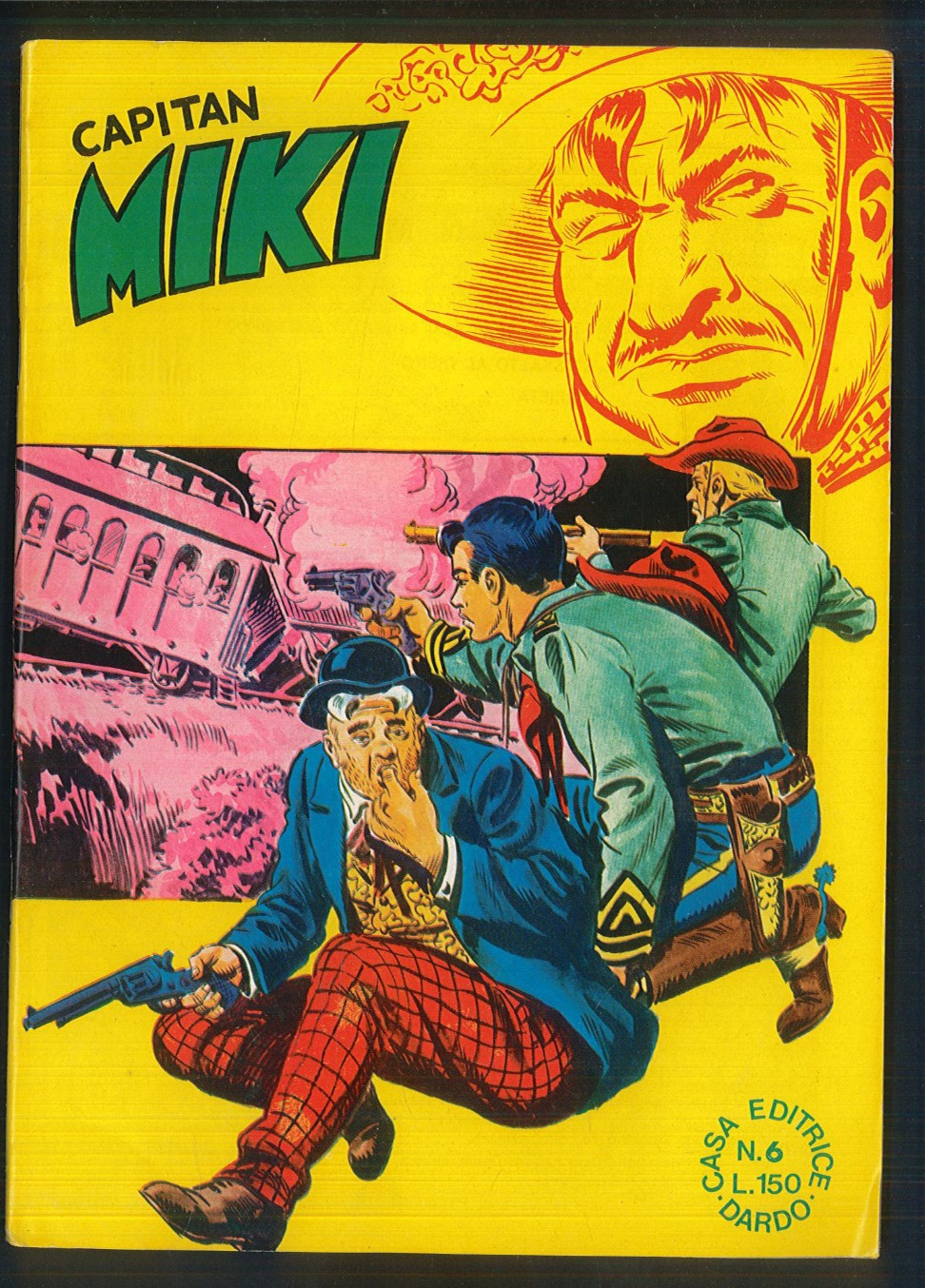 Capitan Miki Serie Alternata Anno III n.40 Q.Edicola Editrice Dardo 1972 ▓
