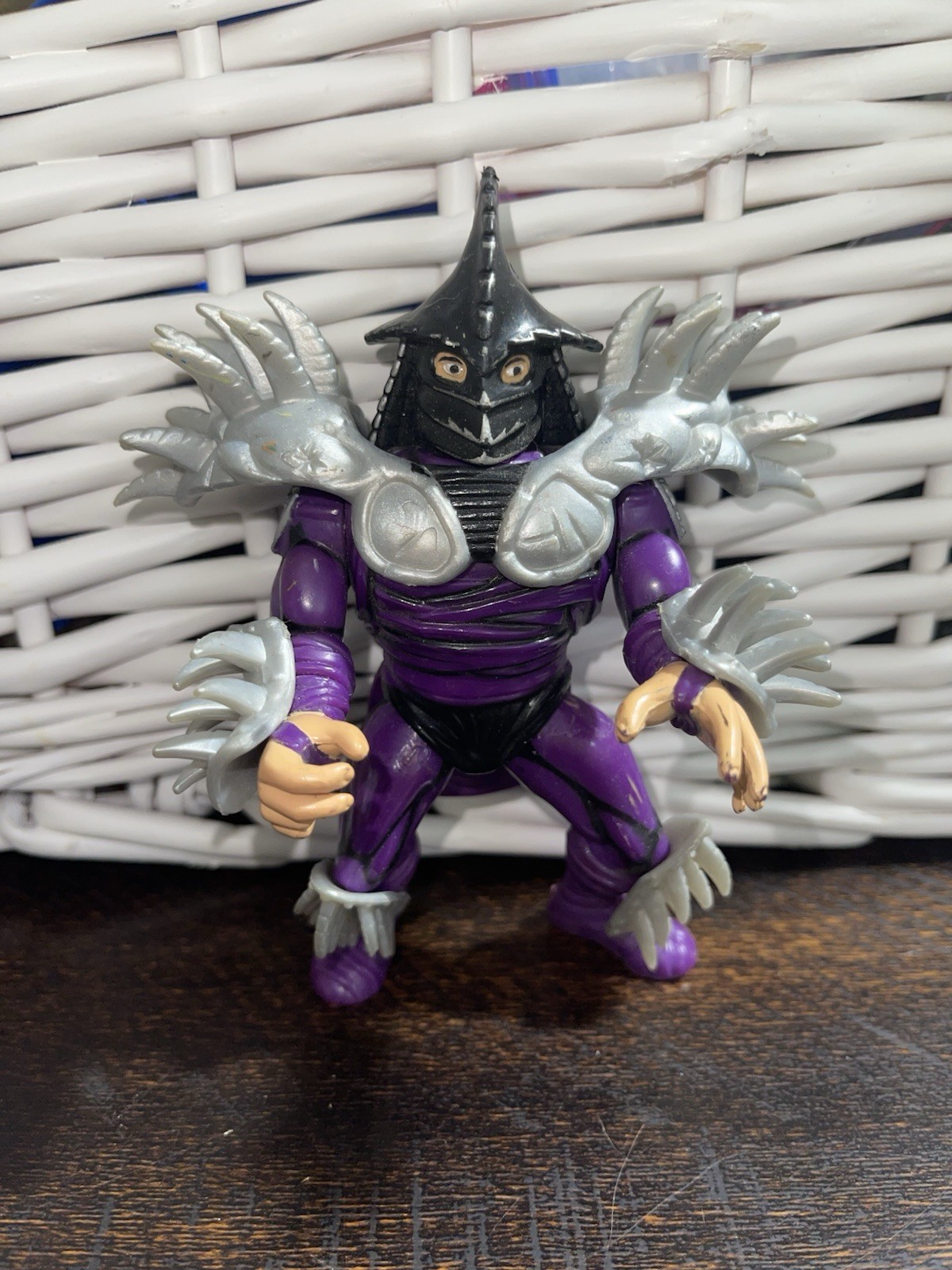 TMNT Teenage Mutant Ninja Turtles 1991 Modellino d'epoca Super Shredder