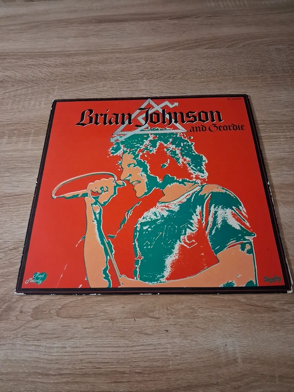 Vinyl brian johnson and geordie