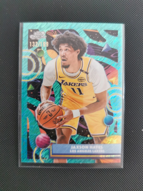 Jaxson Hayes Lakers Topps cosmic /199