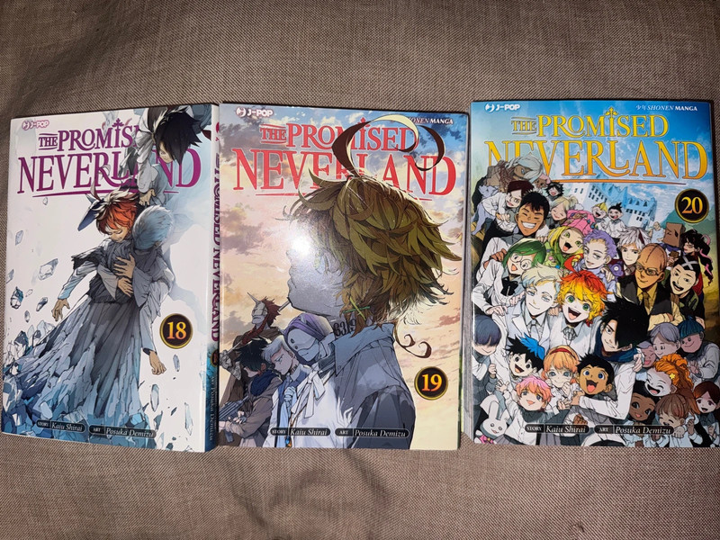 Manga The Promised Neverland 1-2-3
