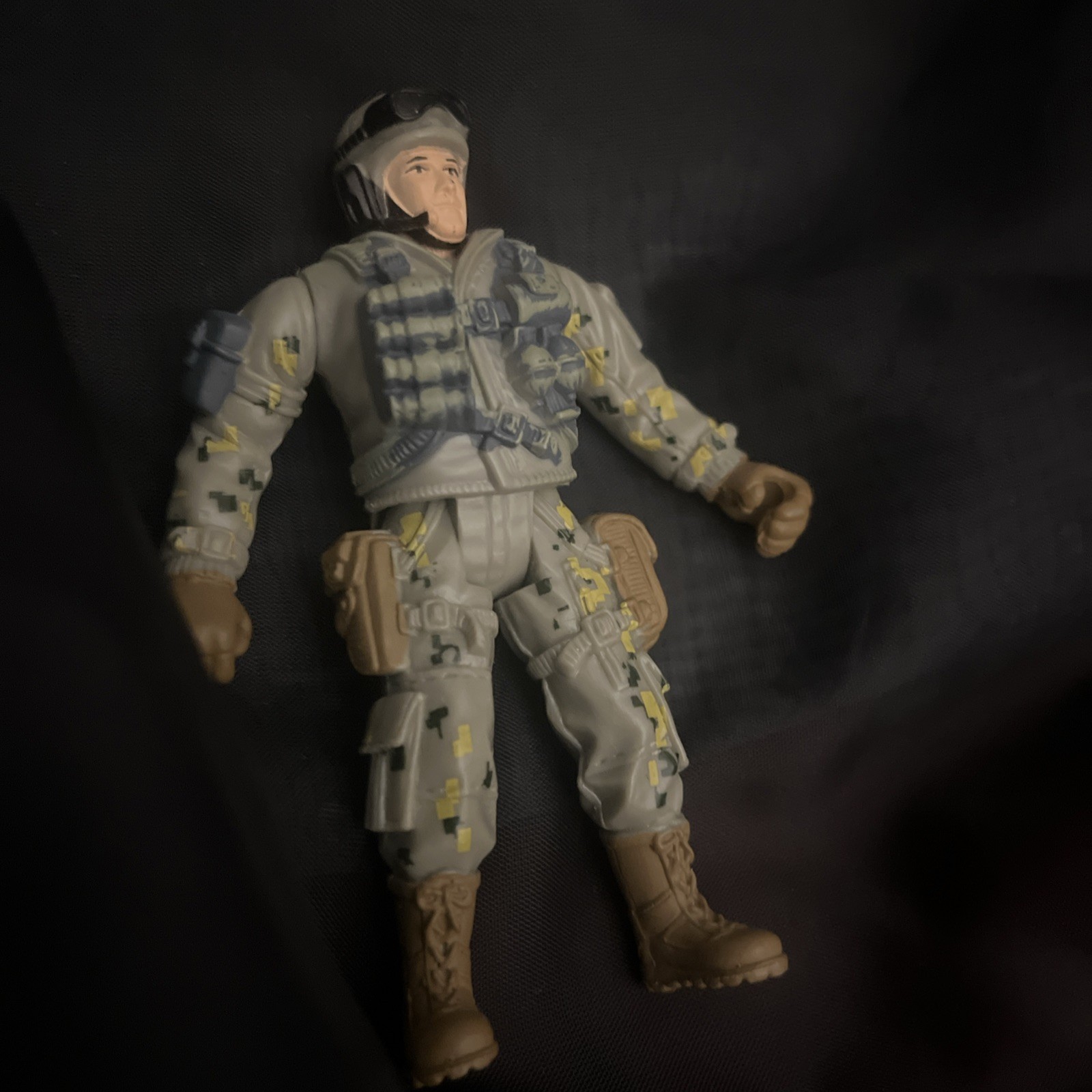 Modellino soldato militare Chap Mei HK Design 3,5" PVC