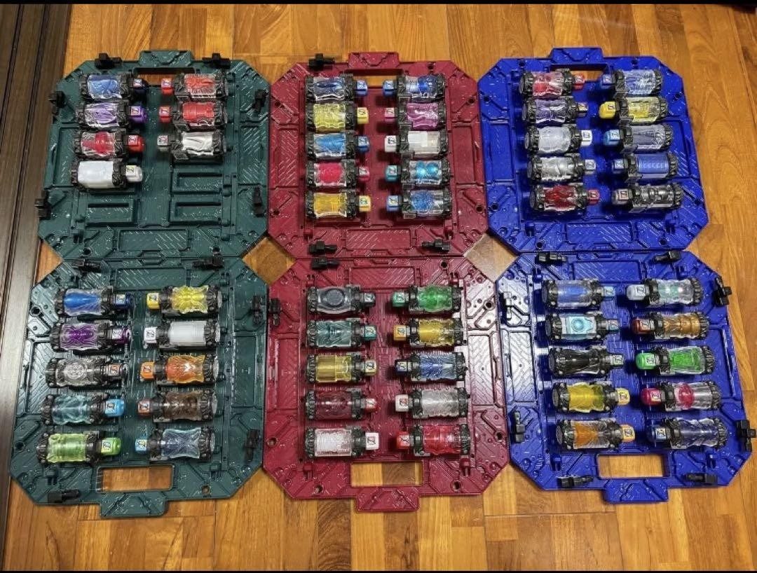 Kamen Rider Build Pandora Box Set with 81 Full Bottles & All Joint Parts Japan