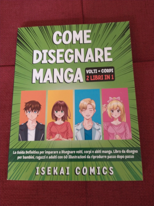 Come disegnare Manga volti + corpi
