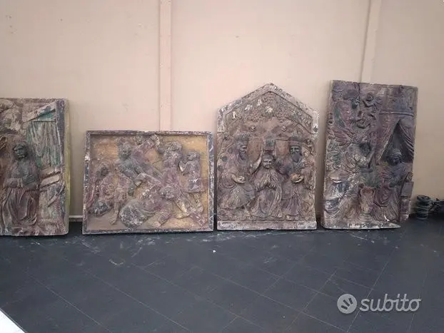 12 Pale Sacre In Legno