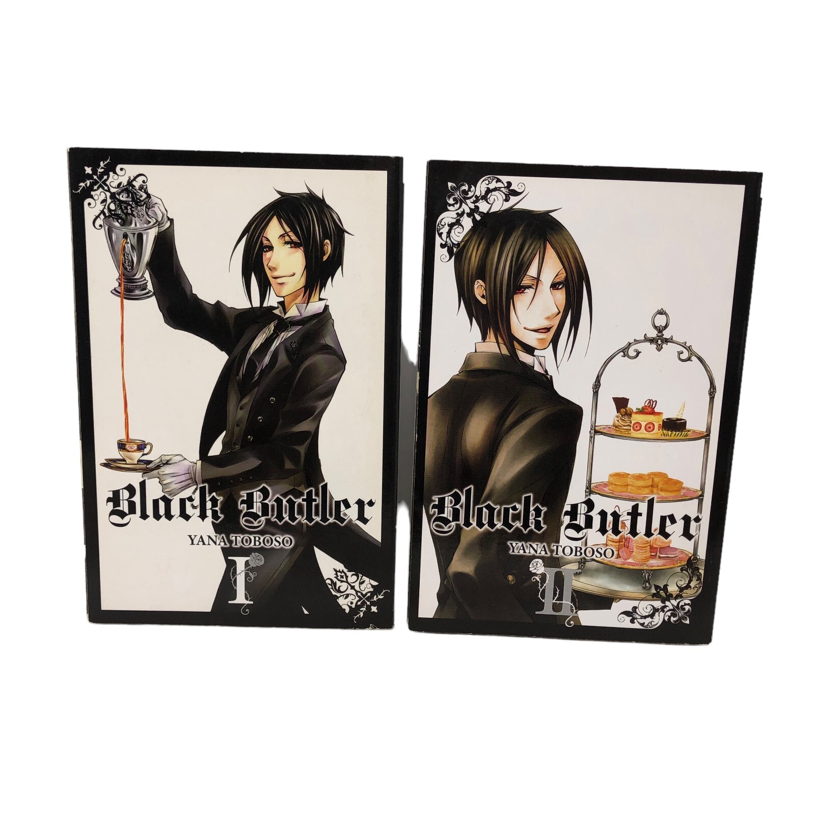 Black Butler Vol 1 & 2 Manga Yana Toboso Yen Press