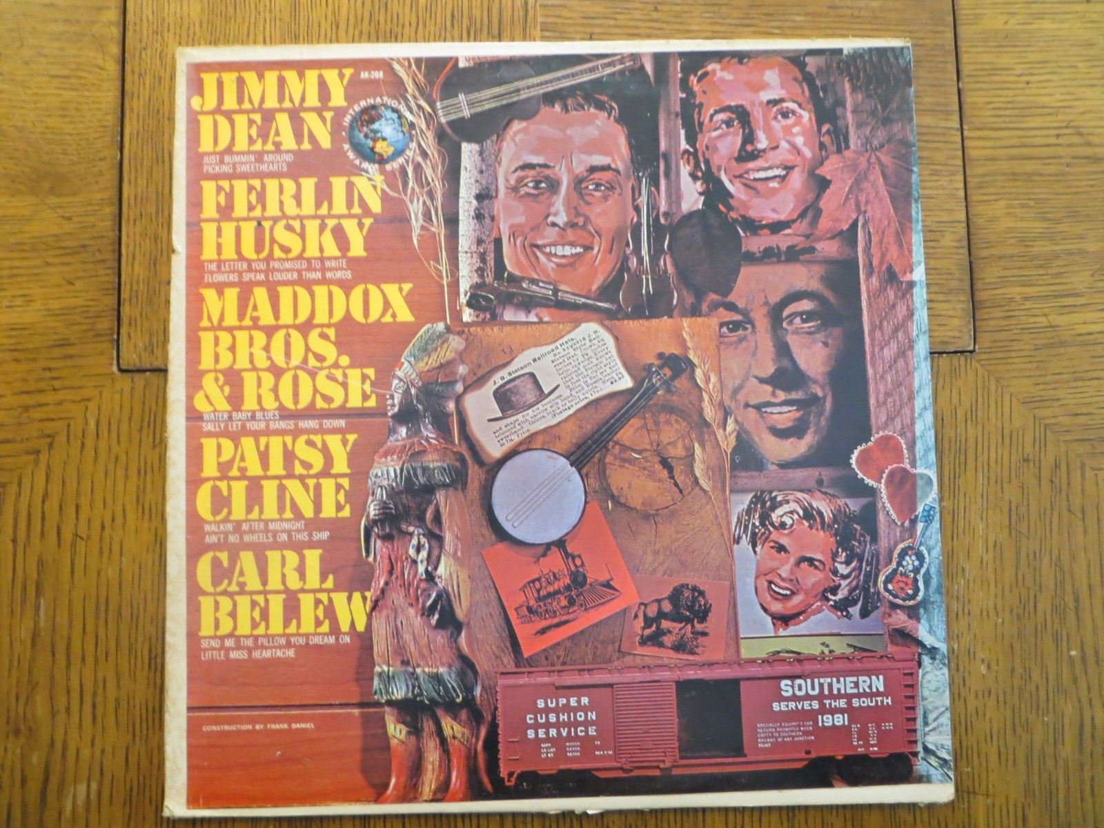 Various – Greatest Country & Western Music - Int'l Award AK-208 Vinyl LP VG/G+