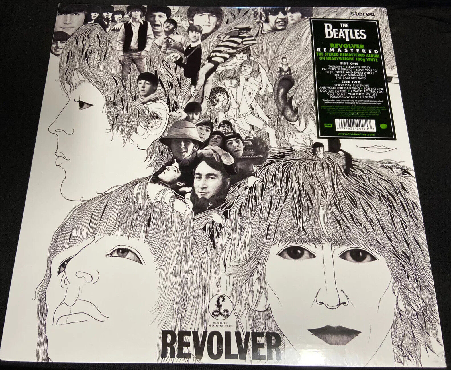 The Beatles REVOLVER Audiophile 180g 2012 FACTORY SEALED NEW MINT Vinyl UK