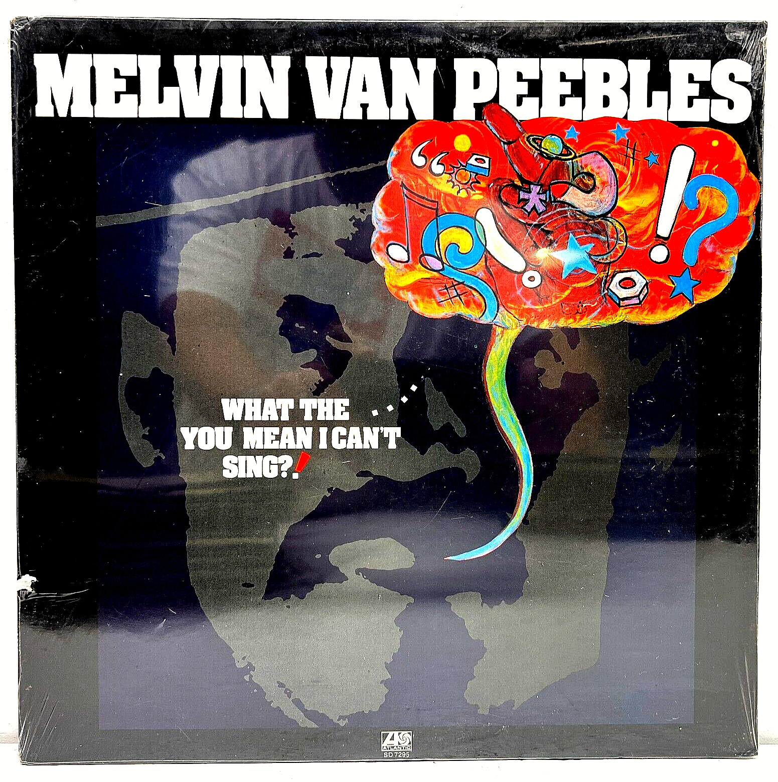 Melvin Van Peebles What You Mean...? 1973 Vinyl Atlantic Record Sealed 1st Press
