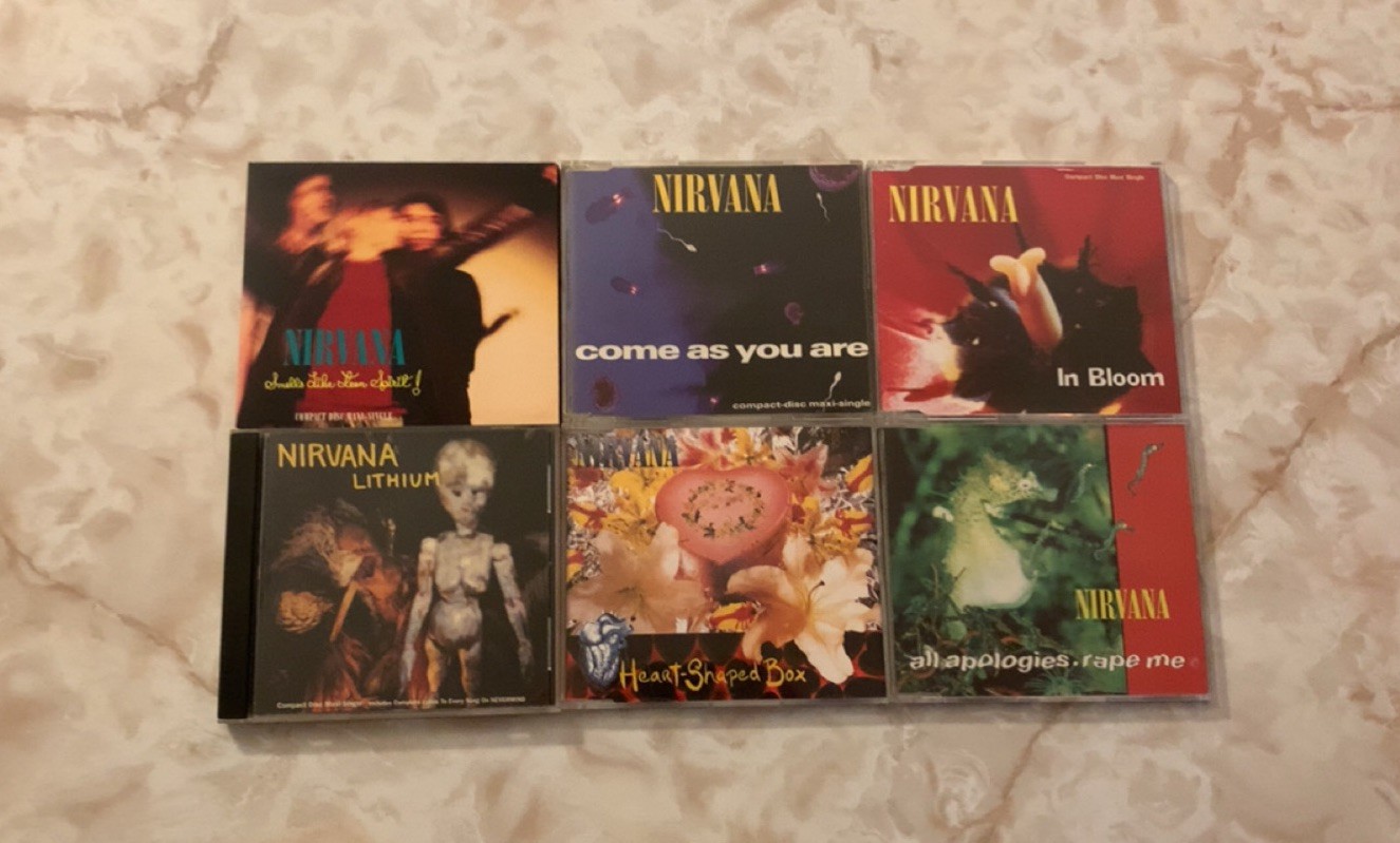 Nirvana CD Single Lot Rare (Great Condition)