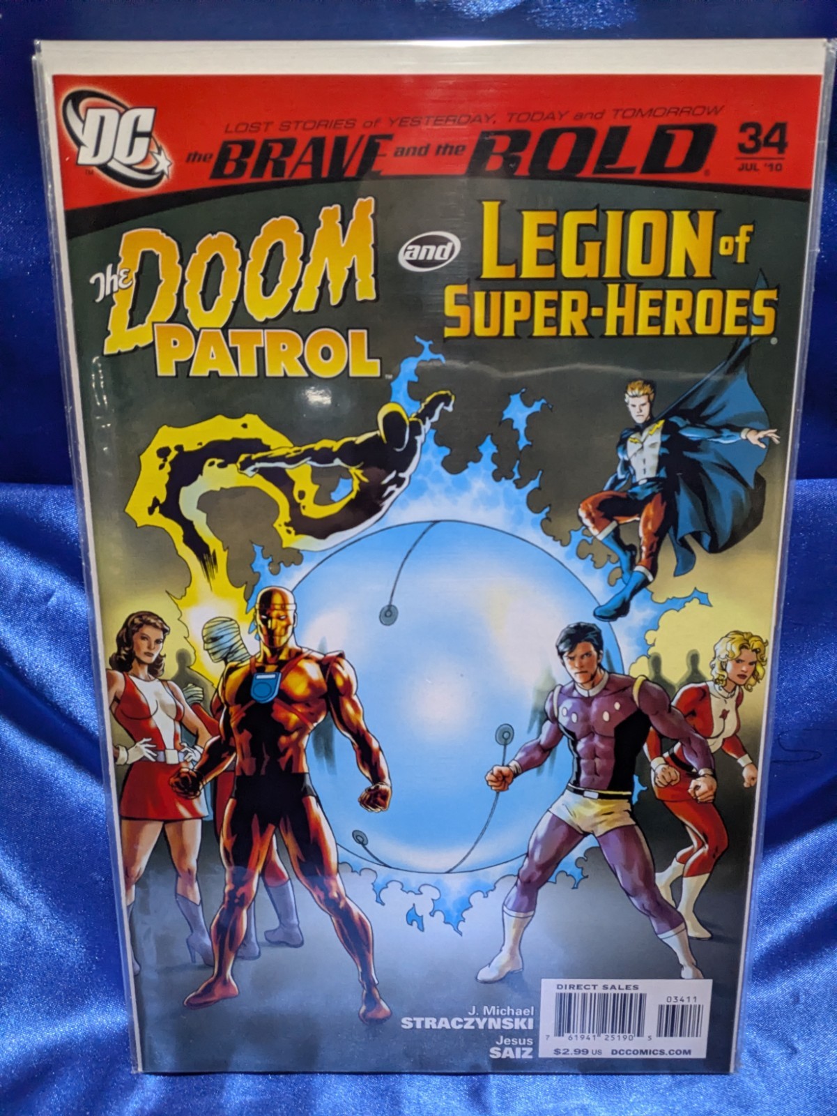 The Brave and the Bold #34 (DC Comics luglio 2010). Combiniamo. Imballiamo bene.