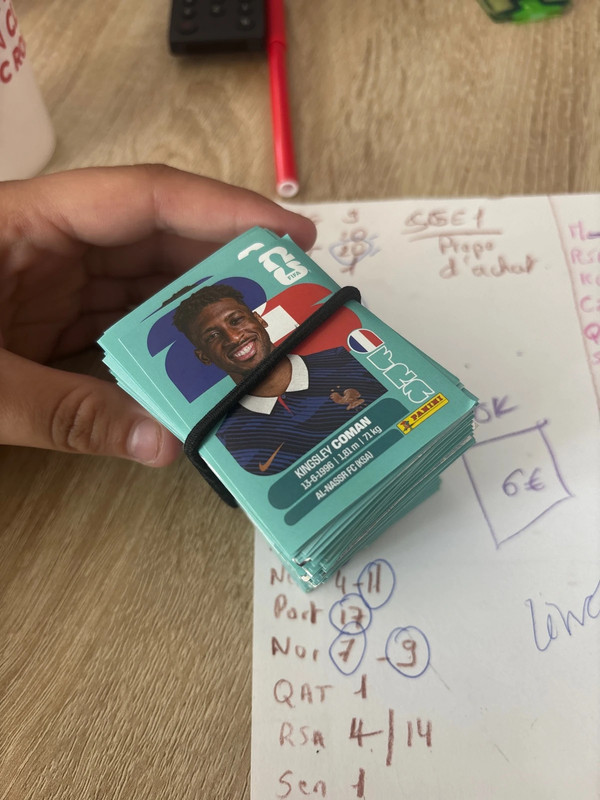 Cartes panini coupe du monde 2026