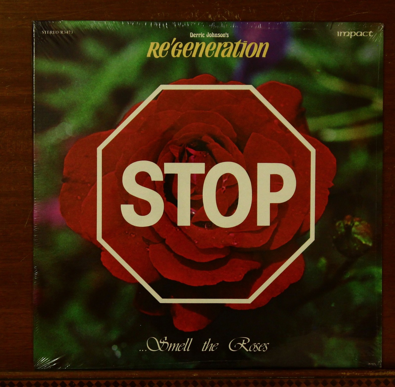 Derric Johnson's Re'generation SEALED LP Stop...Smell the Roses Gospel Soul
