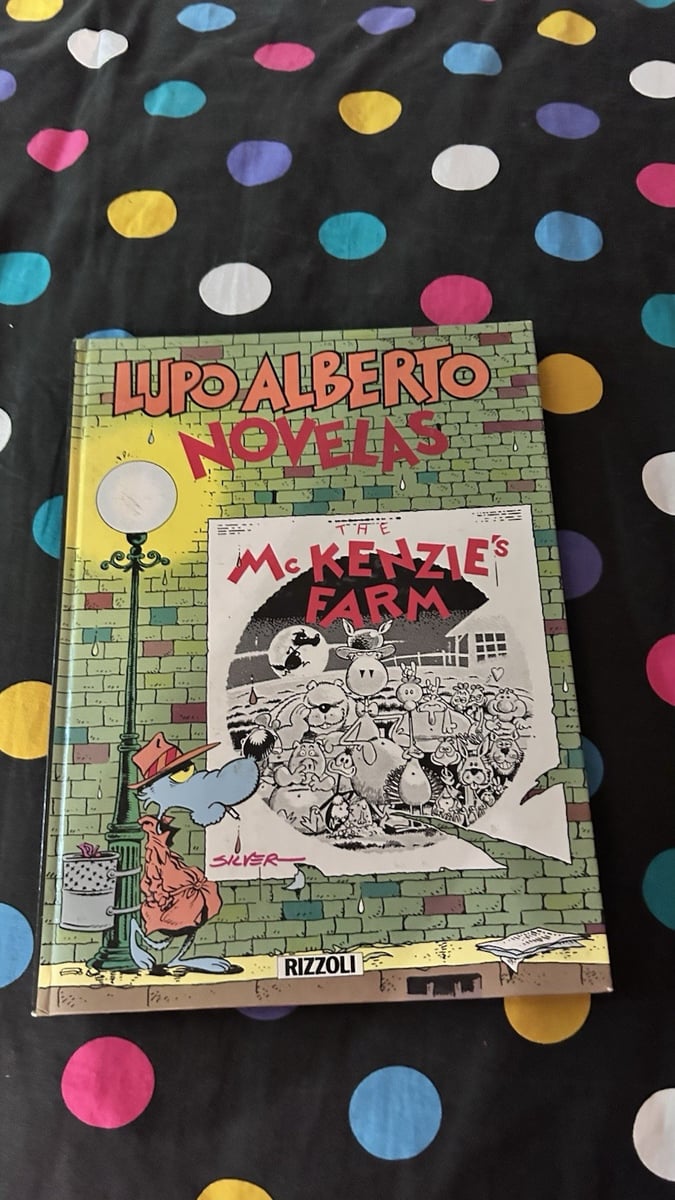 Rizzoli Lupo Alberto Novels Mc Kenzie's Farm Silver cartonato a colori 1992