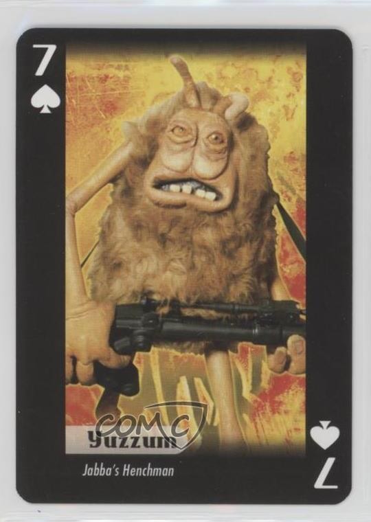 2007 Cartamundi Star Wars Playing Cards The Empire Yuzzum #7S 0w6