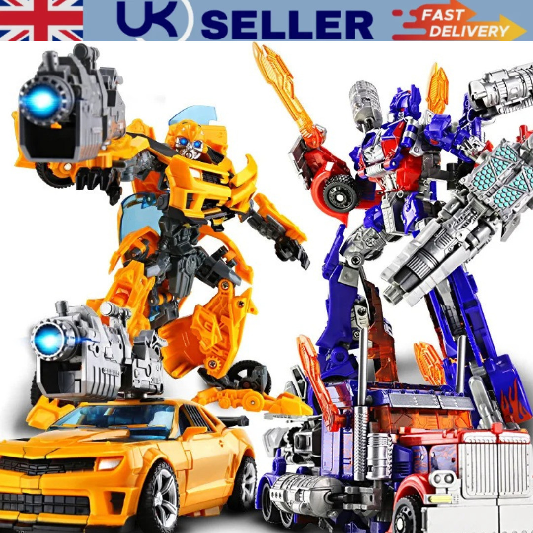 Transformation Robot Auto Giocattolo Bumblebee Action Figure Lega Bambini Regalo Compleanno UK