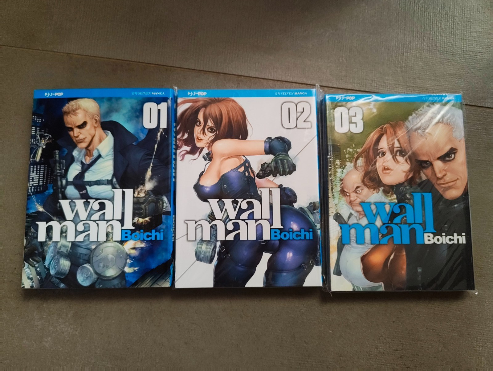 WALL MAN Serie Completa 1-3 - J-POP - Boichi